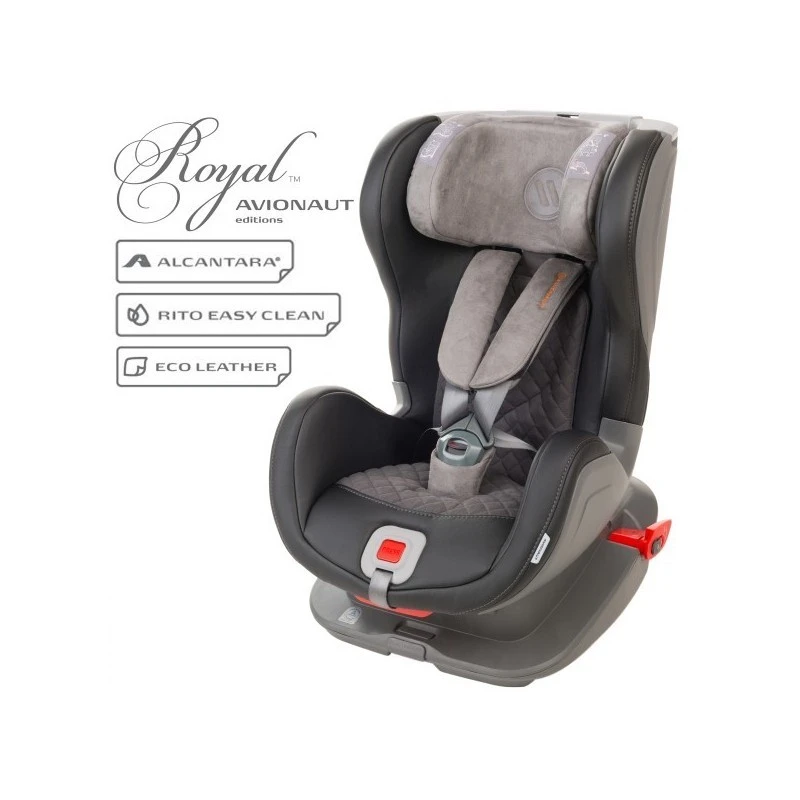 Столче за кола Avionaut Glider Royal L.01, IsoFix, 9-25 кг, Черно